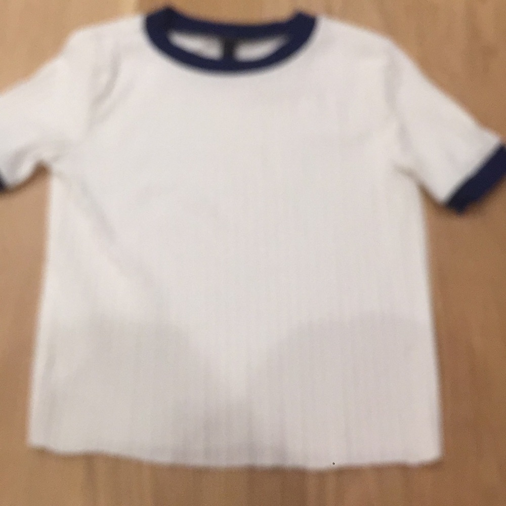 White Forever 21 tee